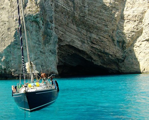 Sailing in Zakinthos