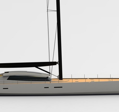 High performance sailing yacht