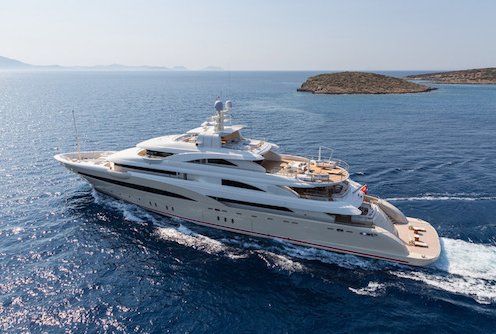 Luxury Mega yacht charter