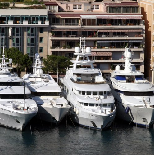 Super yachts, Monaco — October