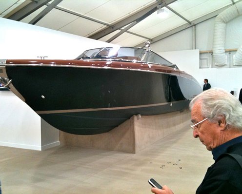 This Riva power boat