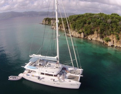 BVI Crewed Catamaran