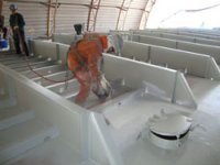 Applying Mascoat Marine-DTM Insulating Coating