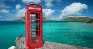 Brit Virgin isles telephone box