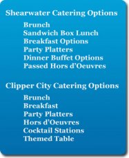 Catering Options