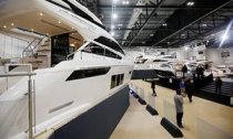 Fairline’s stand in the London Boat Show in 2014