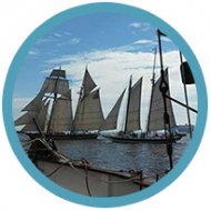 get in on the Liberty Clipper and lots of other tall ships when it comes to yearly Chesapeake Bay Schooner Race!