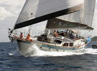 monohull sailboat crewed boat charters