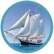 Sail the Bahamas because of the Liberty Clipper on a windjammer cruise sailing vacation!