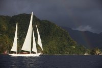 Sailing Vacations Caribbean monohull sailboat