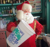 Santa Claus when you look at the Uk Virgin Islands