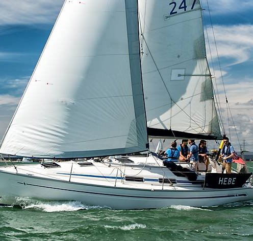 sailing yacht charter solent