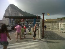 Susie within Gibraltar Border