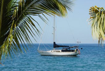 Sailing around the Caribbean